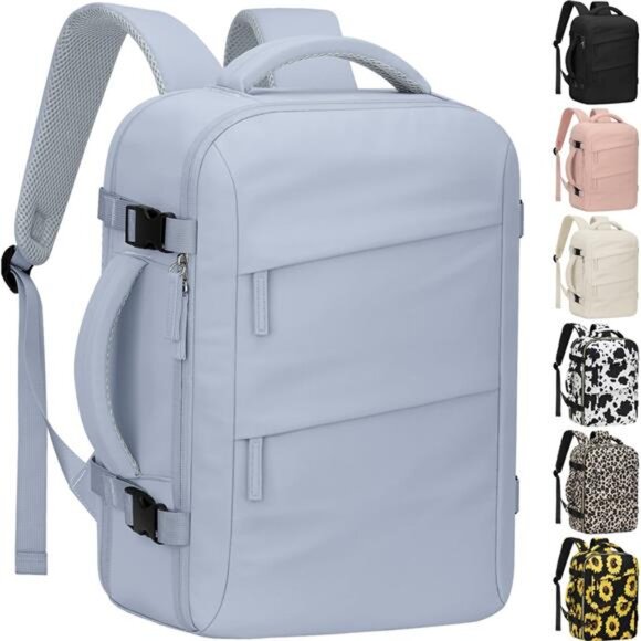 Large Travel Backpack for Women Personal Item for Airlines17 Inch Laptop